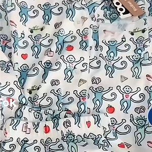 Roller Rabbit NWT super rare New York monkeys